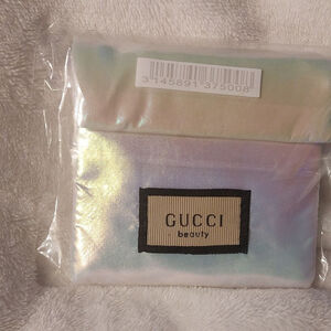 Beauty Pink Iridescent Mirror & Button Pouch. Just in time for Valentines